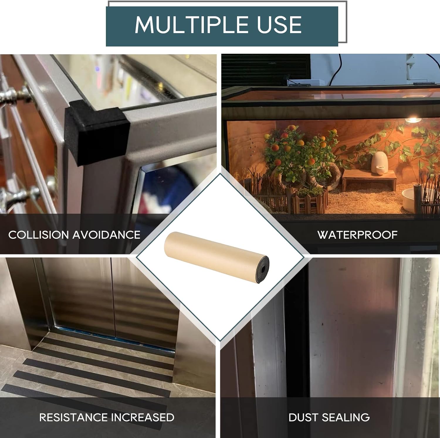 Sponge Neoprene with Adhesive Foam Rubber Gasket Sheet DIY, Gaskets, Cosplay, Costume, Crafts - Paidu Suppliers