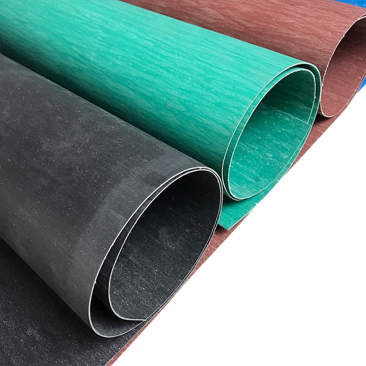 Green Non Asbestos Gasket Sheet Compressed 3mm Oil Resistant Steam  - Paidu Group